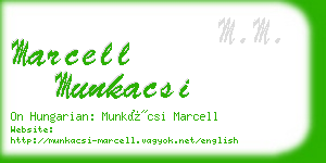 marcell munkacsi business card